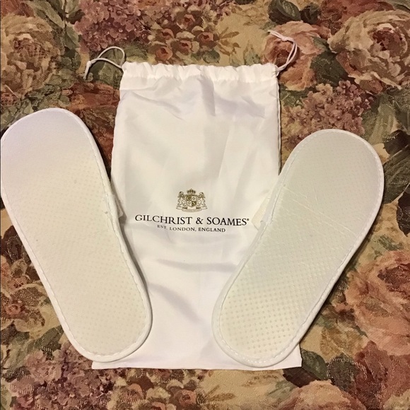 Gilchrist & Soames Waffle Weave Spa Slippers - Picture 6 of 7